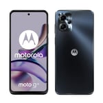 Motorola Moto (g13 6.5 Inch 90 Hz HD+ Display, 50 MP Quad Pixel Camera, Dolby Atmos Stereo Speakers, 5000 mAh Battery, TurboPower Charging, 4/128 GB, Dual SIM), Matte Charcoal