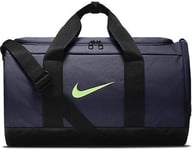 Nike Team Training Duffel Bag - Obsidian/Black/Barely Volt, 45.5cm Large x 24cm W x 25.5cm H (Approx.)