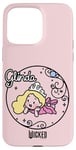 Coque pour iPhone 15 Pro Max Wicked Glinda Daydreaming Playful Cartoon Style