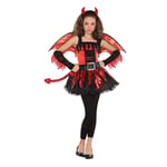 Children's Red Black Daredevil Halloween World Book Day Film Theme Dress Costume