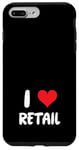 Coque pour iPhone 7 Plus/8 Plus I Love Retail - Vente en magasin de vêtements de caissier