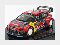 1:43 Ixo Citroen C3 Wrc Red Bull #4 Rally Sweden 2019 E.Lappi J.Ferm Red RAM705