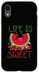 iPhone XR Melon Summer Fruit Watermelon Lover Fresh Cool Joke Case