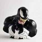 Sémic- Marvel Buste Tirelire Venom Deluxe, BBSM011, Noir, Mega