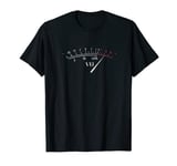 VU Meter Sound Engineer Distressed Vintage Audio Engineer T-Shirt