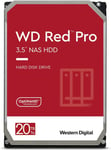 WD Red Pro 20 TB Hard Drive (SATA 6 Gb/s, 3.5)