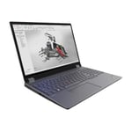 Lenovo ThinkPad P16 Gen 2 21FA - Intel Core i7 13850HX / jusqu'à 5.3 GHz vPro Enterprise Win 11 Pro RTX 3500 Ada 32 Go RAM 1 To SSD TCG Opal Encryption 2, NVMe, Performance 16" IPS 2560 x 1600 (WQXGA) @ 165 Hz IEEE 802.11b, 802.11a, 802.11g, 802.11n, 802.11ac, Bluetooth 5.1, 802.11ax (Wi-Fi 6E) Wi-Fi 6E gris tempête (haut), villosités noires (en bas) clavier : Français avec 3 ans de Premier Support, compensation CO2 0,5 tonne