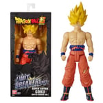 Bandai - Dragon Ball - Figurine géante Limit Breaker - Super Saiyan Goku (Battle Damage Ver.) - Licence Officielle Dragon Ball - Figurine articulée Goku Super Saiyan - Jouet Enfant 4 ans et + - 36741J