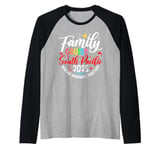 Family Cruise South Pacific 2025 Matching Vacation 2025 Raglan Baseball Tee