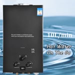 10L Tankless Gas Water Heater LPG Propane Instant Boiler Outdoor Camping Shower