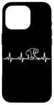 Coque pour iPhone 16 Pro Soudeur Enthousiaste du rythme cardiaque de la soudure