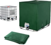 Couvercle De Réservoir Ibc 1000l (120 X 100 X 116 Cm Vert), Couvercle De Réservoir D'eau, Couvercle De Réservoir Ibc Résistant Aux Uv Et À La Poussière