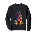 Funny German Shepherd Animal Lover Dogs Graphic Dog Owner Sweatshirt