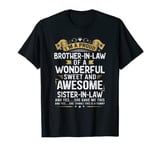 I'm A Proud Brother in law Of An Awesome Sister In Law T-Shirt