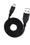 iTechCover® USB Cable Charging Cord/Charger Power Lead Wire for Pure Move 2500 DAB Radio/Black/Micro-USB (1m / 3.3ft)
