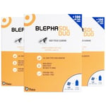 Blephasol Duo Eyelid Cleansing - Blepharitis - 100 Pads + 100ml Lotion x 3 PACK