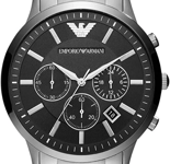 Emporio Armani Sportivo Stainless Steel Chronograph Wrist Watch for Men AR2460