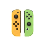 Paire De Manettes De Jeu Sans Fil Compatibles Joy-Con Pour Nintendo Switch Jaune Cyan Jaune Cyan