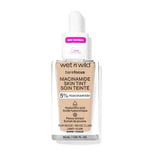 Wet n Wild Bare Focus Niacinamide Skin Tint, Fond de Teint Léger avec Formule Modulable, Enrichi en Acide Hyaluronique et Vitamine E pour un Look Radieux, Fair Beige