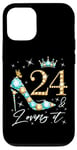 iPhone 14 Pro 24 & Loving it 24th Birthday 24 Years Old Woman Queen Bday Case