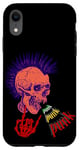 iPhone XR Punk Classic Tees Drummer Rock Bands Skull Diesel Case