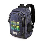 Karactermania Virtual Hero OMG-Running HS Backpack Sac à Dos Loisir, 44 cm, 21 liters, Multicolore (Multicolour)