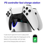 Support De Câble De Charge Rapide Double, Pour Manette De Jeu Sans Fil Ps5, Station De Charge Deux Places Pour Playstation 5