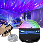 2-in-1 Northern Lights & Ocean Wave Projector,Northern Lights Projector,LED Galaxy Star Projection Aurora Night Light with 14 Light Effects & Remote Control for Bedroom,Game Rooms Birthday Christmas