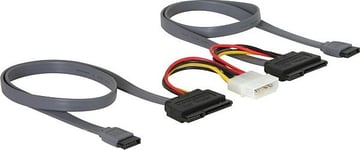 Delock SATA All-in-One cable - SATA-kabel - 50 cm