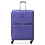 DELSEY PARIS x United Colors of Benetton - UCB SOFTSIDE - Valise soute Souple 76 cm x 50 cm x 36 cm - 112 L - XL - Violet