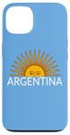 Coque pour iPhone 13 Drapeau de l'Argentine - Soleil de l'Argentine - Maillot de sport