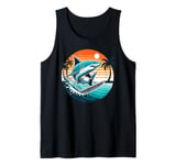 Shark Fin Costume Adult Mens Womens Shark Boy Adult Costume Tank Top