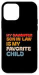 Coque pour iPhone 12 mini Mon beau-fils est mon enfant préféré Humour familial drôle