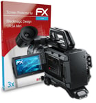 atFoliX 3x Screen Protector for Blackmagic Design URSA Mini clear