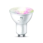 4lite Smart GU10 LED Bulb (5W) Colour Changing Dimmable 350Lm 2200-6500K Tuneable White, Wi-Fi/Bluetooth Controlled - 4l1/8043