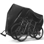 Romon Housse Vélo, Housse de Velo Exterieur Protection Imperméable en Tissu Oxford 210D Bache Velo Exterieur 200x110x70cm avec œillets de serrure, Protection solaire Résistant à la déchirure avec Sac