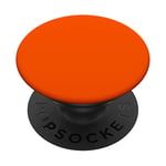 Accessoire pour poignée de téléphone mobile Orange PopSockets PopGrip - Support et Grip pour Smartphone/Tablette avec un Top Interchangeable