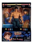 JADA 253252027 Street Fighter II Fei-Long Personnage cm.15 Personnage Divisé