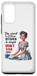 Coque pour Galaxy S20 Cooking Chef Kitchen Design Funny Don't Cook Ever Design