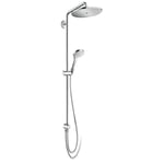 Colonne bain douche sans mitigeur HANSGROHE Croma Select S 280 chromé + tablette AddStoris