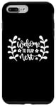 Coque pour iPhone 7 Plus/8 Plus Bienvenue dans notre nid familial Love Home Sweet Home pendaison de crémaillère