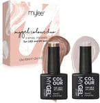 Mylee Gel Nail Polish Duo Colour Set 2X10Ml [Work of Art] UV/LED Soak-Off Nail A