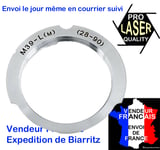 BAGUE ADAPTATION PROFESSIONNELLE 39 vis 28/90->LEICA M8, M7, M6, M5, M4, M3, MP