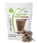 Protéines Vegan Chocolat Line @ 900 G Soja, Pois Et Riz 80% Protéines