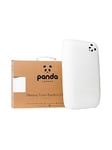 Panda London Adult Luxury Memory Foam Bamboo Pillow - White