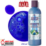 Aussie / SOS Brunette Hair Hydration /Blue Shampoo/Pepper berry& Aloe Vera/290ml