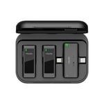 Dacota Platinum trådløst mikrofonsystem, USB-C/Lightning/3,5, 2 x mikrofon, sort