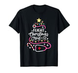 Flight Christmas Crew Tech Transport Nurse Secretary T-Shirt