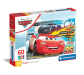 Clementoni 26973, Disney Cars puzzle for children - 60 pieces, ages  (US IMPORT)