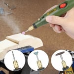 Multi-Tool Abrasive Mini Rotary Tool 12V Portable Electric Grinder 5000-15000rpm Variable Speed Rotary Cutter with 24 At